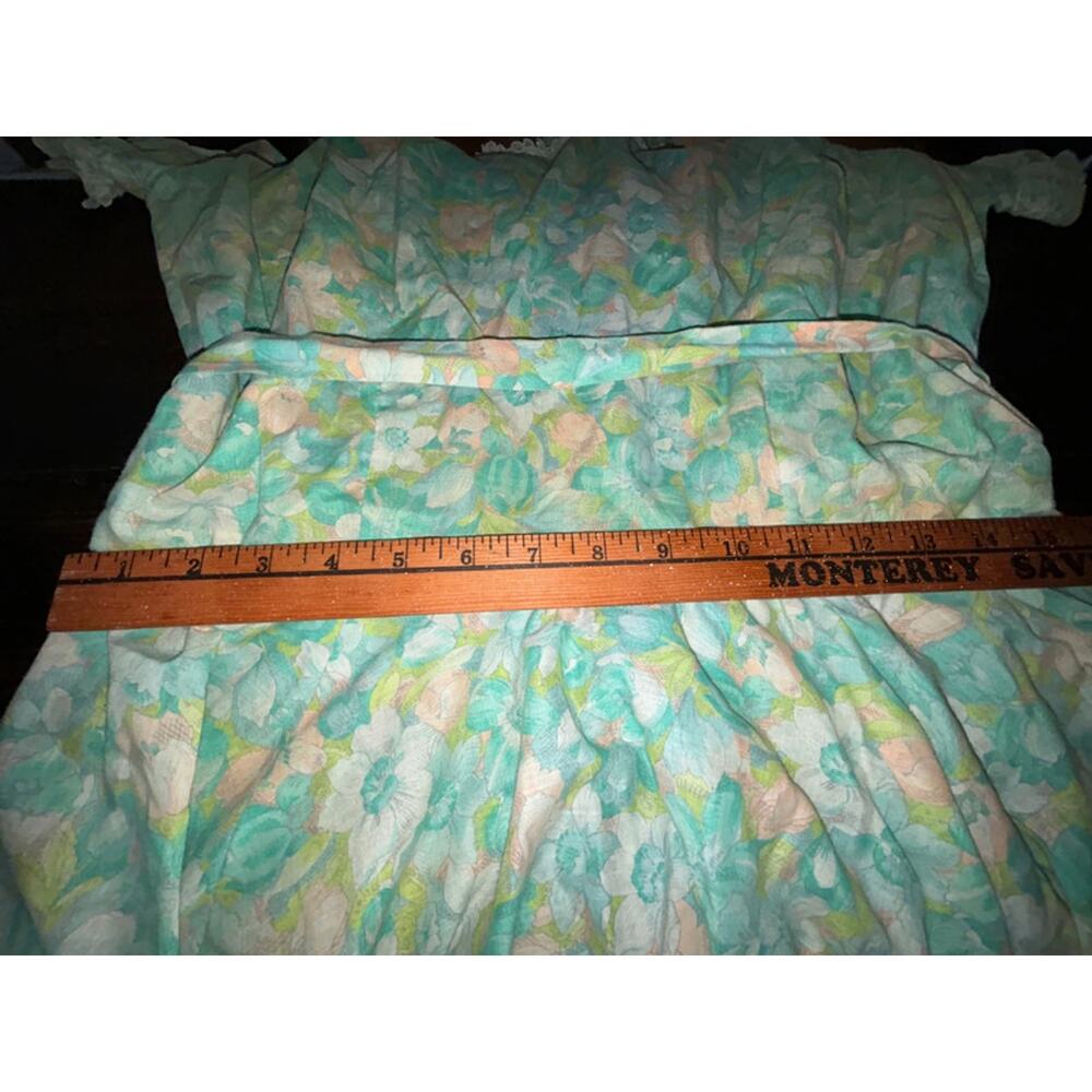 Vintage partners please Square dancing dress small country western floral - Picture 9 of 10